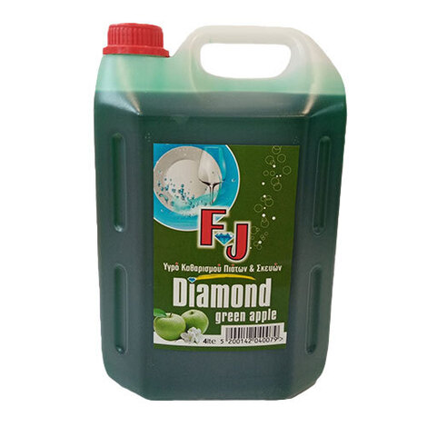 Υγρό Καθαρισμού Πιάτων – Σκευών FJ Diamond