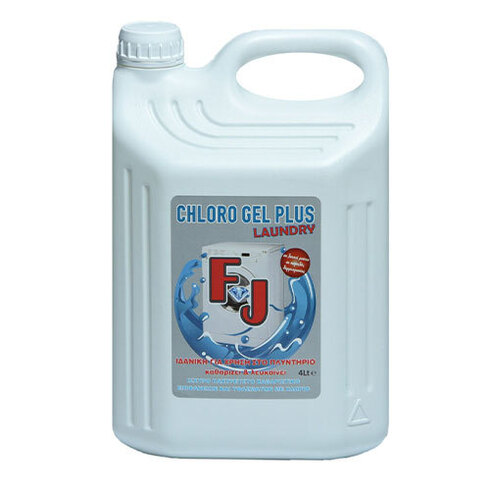 FJ Chloro Gel Plus Laundry – Παχύρευστο Χλώριο για Πλυντήρια Ρούχων